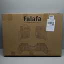 Falafa Floor Mats Fit for 2015-2025 Ford Edge, TPE All Weather Custom Floor Liners for 2015-2025 Edge Full Set 1st and 2nd Row Non-Slip Odorless