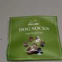 EXPAWLORER 6PCS Anti-Slip Dog Socks to Prevent Licking Paws,Dog Shoes for Hot Pavement,Best Paw Protector Traction Control on Hardwood Floor,Dog Booties for Puppy Small  (Brown)