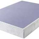 ZINUS Metal Box Spring with Wood Slats, 9 Inch Mattress Foundation, Sturdy Steel Structure, Easy Assembly, Full Size