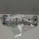 WEBI Over The Door Hooks Door Hanger,Over The Door Towel Rack with 6 Hooks for Hanging,Door Coat Towel Hanger Door Coat Rack,Black (1 Pack)