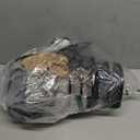 CADANI Iron Hanging Plant Holder Over The Rail Metal Fence Planters, Hanging Flower Pot Holder for Patio Balcony Outdoor Plants - Pack of 6 (Black)