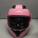 Helmelkin Pink Unisex Motorcycle Helmet Full Face Modular XL