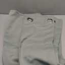 NICETOWN Blackout Greyish Green Curtain 96 inch Length for Bedroom, W55 x L96, 1 Panel, Thermal Insulated Grommet Room Darkening Window Drape Sound Dampening for Living Room