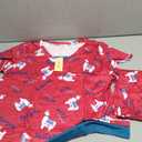 Ekouaer Capri Pajama Sets for Women Short Sleeve Tops Sleepwear Sleep Sets Pjs Sets Soft Two Piece Loungewear Sets, XL