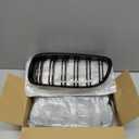 E90 Grille - Front Kidney Grille Double Slats Glossy Black Compatible with 2009-2011 BMW 3 series E90 323i 328i 328xi 335d 335i 335xi Sedan LCIE91 328i 328xi Touring LCI
