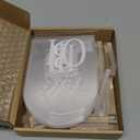 JINMURY Clear Arch Table Numbers for Wedding, 5x7 Inch Arched Acrylic Table Numbers 1-15 with Stands, Clear Acrylic Arch Sign with Holder for Centerpiece, Reception, Wedding, Party, Event