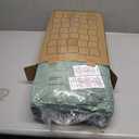 Bedsure Queen Comforter Set - Green Soft Bedding for All Seasons, Cationic Dyed Bed Set, 3 Pieces, 1 Queen Size Comforter (90"x90") and 2 Pillow Shams (20"x26"+2")