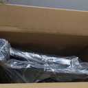 Sportneer Bike Trainer - Magnetic Stationary Bike Stand for 26-28" & 700C Wheels - Adjustable 6 Level Resistance Bike Trainer Stand for Indoor Riding with Quick Release Lever & Front Wheel Riser Block (Black)