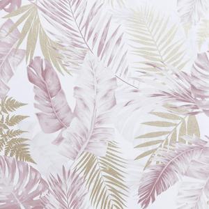 Arthouse ArtiSTICK Soft Tropical Blush/Gold - Peel and Stick - Self Adhesive Wallpaper 6m/19.6 Foot Long - Great for Upcycling Furniture - Cabinets Kitchen Drawers Shelves - Peel & Stick 300212