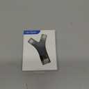 SD Card Reader for iPhone/ipad/Android/Mac/Computer/Camera,4 in1 Micro SD Card Reader Trail Camera Viewer, Portable Memory Card Reader SD Card Adapter for SD and TF Cards(Black)