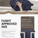 LOVEVOOK Carry On Luggage 22x14x9 Airline Approved, 22 Inch Softside Suitcases with Spinner Wheels, Lightweight Carry-on Suitcase with TSA Lock for Women Men, Large Luggage for Travel Business Trip