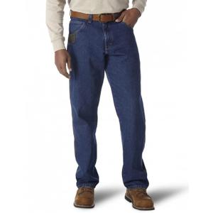 Red Kap Men's Relaxed Fit Jean, PD60SW5, 36_30, Stonewash