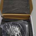 Brass 2 in1 Function Handheld Spray Hand Shower High Pressure Handheld Sprinklert Shower Wand with Shower Hose and Adjustable Hand Shower Holder, Matte Black (Matte Black)