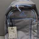 adidas Excel Backpack for Men & Women  Durable Large Athletic Laptop Bag (OSFA, Twill Grey/Clear Sky Blue/Grey)
