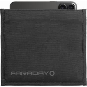 Faraday Defense Faraday Bag Jacket Pro for Phones | Magnetic Closure, Shielding - Law Enforcement & Military, Travel & Data Security, Privacy, Anti-Tracking Anti-Hacking Black (Phone)