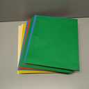 Blue Summit Supplies 2 Inch File Jackets, Expandable Folders, Heavy Duty 2 Inch Expansion Pocket File Folders Letter Size, Assorted Colors, Reinforced Straight Cut Tab,25 Pack