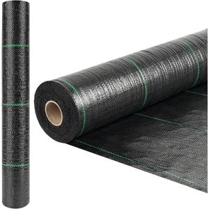 4ft x 300ft Weed Barrier Landscape Fabric Heavy Duty Premium Weed Control Fabric Durable & Eco-Friendly Weed Block Gardening Mat Landscaping Fabric