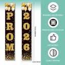 Prom Decorations Prom 2026 Graduation Font Porch Welcome Sign Class of 2026 Graduation Party Decor Decorations and Supplies for Home Classroom-1271''