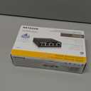NETGEAR 5-Port Gigabit Ethernet Unmanaged Essentials Switch (GS305) - Home Network Hub, Office Ethernet Splitter, Plug-and-Play, Silent Operation, Desktop or Wall Mount