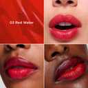 Clarins Water Lip Stain | Buildable Matte Finish | Kiss Proof, Transfer-Proof, Lightweight and Long Lasting | Contains Hyaluronic Acid | 0.2 Fluid Ounces