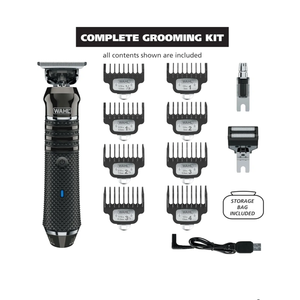 Wahl USA Pro Series High Visibility Skeleton Style Trimmer, Lithium-Ion Cordless USB Rechargeable All in One Shaving & Close Cutting Beard Trimmer for Men with Near Zero Gap Blade – 3026018