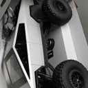 1:12 Scale RC Cars Remote Control Car, 4WD Off-Road Truck, Metal Shell LED Headlights Offroad Monster RC Truck, 4x4 All Terrain Hobby RC Cars Toys for Boys Kids Adults Gifts 8-12 (Silver)