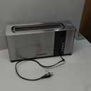 Mueller UltraToast Full Stainless Steel Toaster 2 Slice, Long Extra-Wide Slots with Removable Tray, Cancel/Defrost/Reheat Functions, 6 Browning Levels with LED Display, Housewarming Gifts New Home