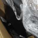 VECELO Foot Rest Under Desk Ottoman, PU Height Adjustable Footrest with Comfort Padding, Leg Rest for Desk for Relieving Leg Pain, Stiffness, and etc, Black