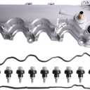 Left Side Valve Cover Compatible with Ford F-150 F-250 F-350 Expedition Explorer Mustang Lincoln Mark LT Navigator Mountaineer 4.6L 5.4L V8 2004-2014 Replace 9L1Z6582C