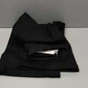 roswear Wide Leg Jeans Woman High Waist Stretchy Loose Denim Pants (Medium, Black)