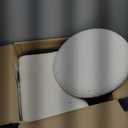 Royal Windsor Boucle Round Ottoman with Storage Set of 2,Small Foot Stool Ottoman for Living Room, Small Coffee Table,Vanity Stool with Storage for Bedroom, White