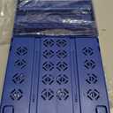 ABLinox Locker Organizer Shelf, Adjustable Width and Height, Ideal for School, Office, and Gym Lockers (Blue 2 Pack), 12 inches x 11 inches x 12 inches