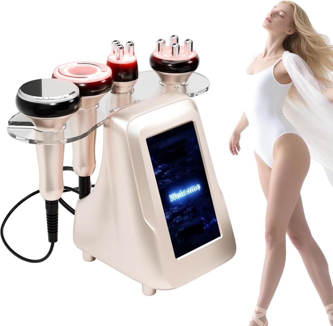 Cellulite Massager Body Sculpting Machine Deep Tissue Massager for Belly Arm Waist Leg Calf and Butt, Adjustable Intensity Gift Box Packaging