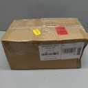 BAG BOX 100 Pack 8.25x4.3x10.6 Inch White Gift Bags with Handles,Bulk Kraft Paper Bags for Shopping, Retail, Merchandise, Wedding, Party Favors, Paper Grocery Sacks