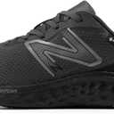 New Balance Men's Fresh Foam Arishi V4 Running Shoe (8 X-Wide, Black/Black)