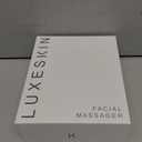 LuxeSkin 7 Color LED Red Light Therapy Facial Massager for Face and Neck, Electric Facial Tool for Skin Care with Vibration, Warm Mode & Travel Bag