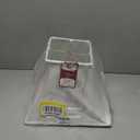 Royal Designs, Inc. Regal Square Bell Lamp Shade, 7 x 14 x 11.5, Linen White (BSO-715-14LNWH)