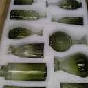 RUCKACE Bud Vases in Bulk 22 Green Glass Small Vases Flower Vase Bulk for Centerpiece Table Wedding Decorations Home Decor Party(Gradient Green 22 Pack)