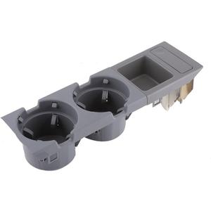 Cup Holder for E46 1998-2004 Replacement Automotive Cup Holders for Front Center Console Replace Black Gray(Optional)(Gray)