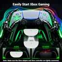Wireless Gaming Headset with Noise Canceling Mic for Xbox Series X|S, Xbox One, PC, PS5, PS4, Mac, Switch, 2.4 GHz Wireless & Bluetooth 5.4 Gaming Headphones, 50Hr Battery, 50mm Drivers(White)