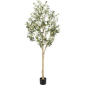 Realead 6FT Artificial Olive Tree Indoor with Realistic Appearance