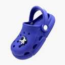 POPO PEA Girls Little Kids Luminous Sandals Boys Wide Pool Slip on Clogs Big Kid Toddler Garden Water Soft Sandal Children Comfortable Swim Beach Shoes 170