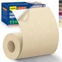Self-Adhesive Canvas Repair Tape, 4" x 79" Waterproof Canvas Repair Patch, Fabric Patch Repairs Kit for Furniture, Tents, Sunbrellas, Boat Covers Awnings, Couches, Clothes, Bags Beige-Yellow