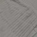 Awellife Farmhouse Beige Shower Curtain Button Linen Textured Woven Fabric,Pleated Beige Stripe,Country Style,72x72 Inch