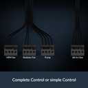 ARCTIC Liquid Freezer III Pro 360 A-RGB - AIO CPU Cooler, 3 x 120 mm Water Cooling, 38 mm Radiator, PWM Pump, VRM Fan, AMD AM5/AM4, Intel LGA1851/1700 Contact Frame - Black