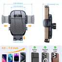 Coolpow Cup Holder Phone Holder for Car Phone Holder Cup Holder Phone MountUltra Stable & Never ShakePhone Holders for Your Car Cupholder Cell Phone Car Mount for iPhone All Smartphones Mothers Day