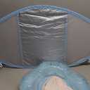 Baby Float with Canopy UPF50+ Sun Protection for Infant Newborn Toddler Inflatable Swimming Spring Swim Water Float 0-36 Months with Balance Ball Safety Seat