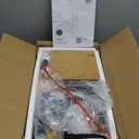 Bathroom Storage Cabinet, Small Corner Floor Hutch with Door and Shelves, Narrow Toilet Paper Cabinet, Bathroom Organizer with Adjustable Shelf, for ToileSmall Spaces (Oak-33.2"h)