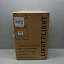 LIGHT FLIGHT Luggage Sets, Carry On Luggage 22x14x9 Airline Approved, Carry On Travel Bag Suitcases with Wheels, Expandable Hardside Lightweight Rolling with TSA Lock 2-Piece Set (DB/20), Rose Purple