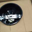 509S Through Wall Exhaust Fan 8 Inch 200 CFM with Filter and On/Off Switch, X Large